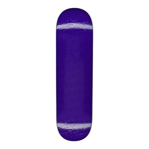 Fucking Awesome Purple Stamp Embossed Deck