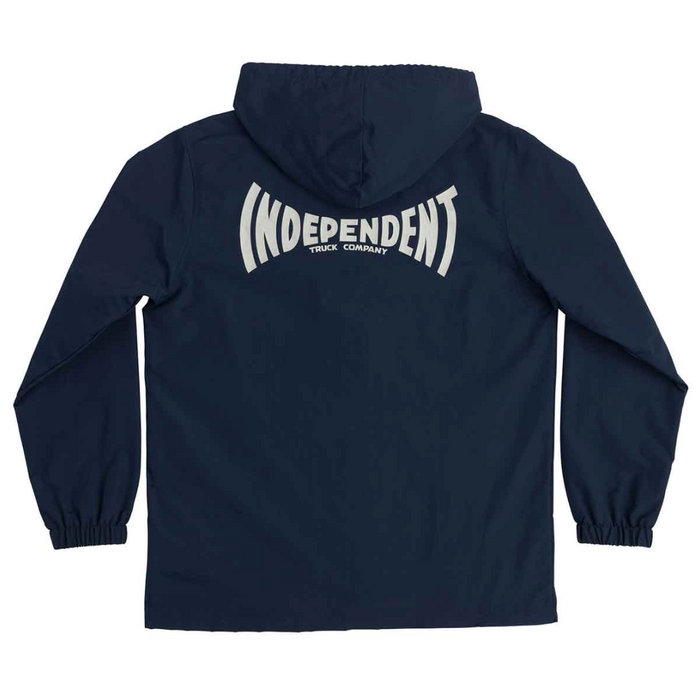 Independent Span Hooded Windbreaker Jacket