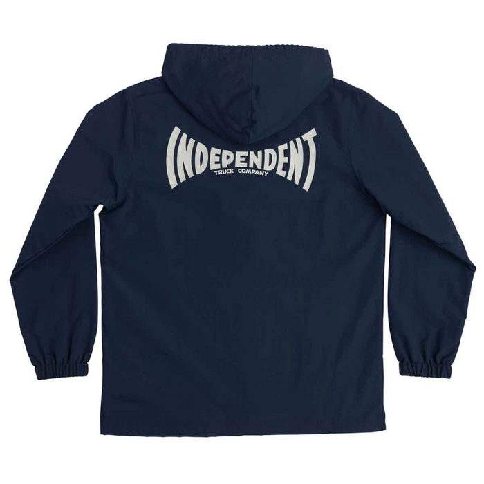 Independent Span Hooded Windbreaker Jacket