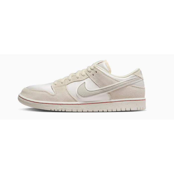 NIke SB Dunk Low Pro “City Of Love” - Coconut Milk/Light Bone Phantom/University Red