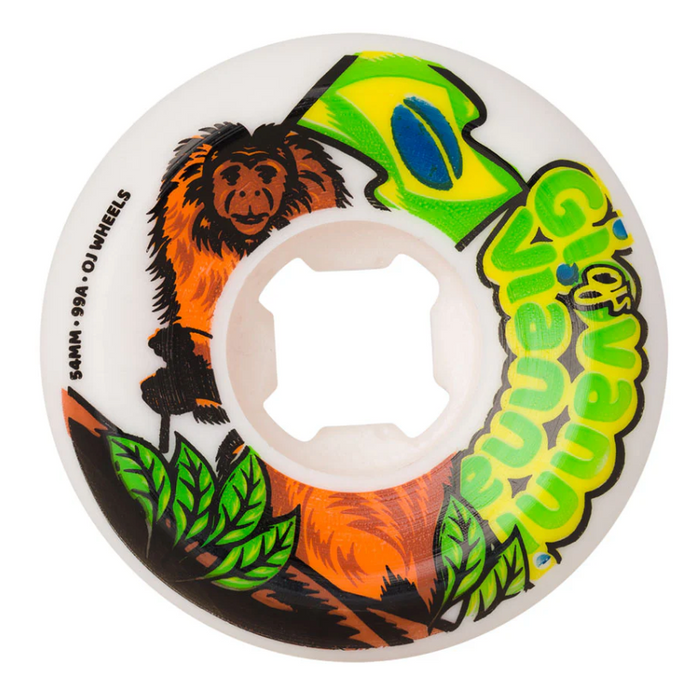 OJ 54mm Vianna TamTam Elite Hardline 99a Wheels