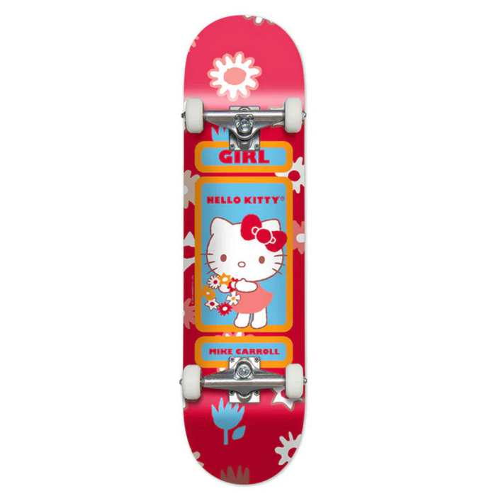 Girl Carroll Hello Kitty Skateboard Complete 7.75