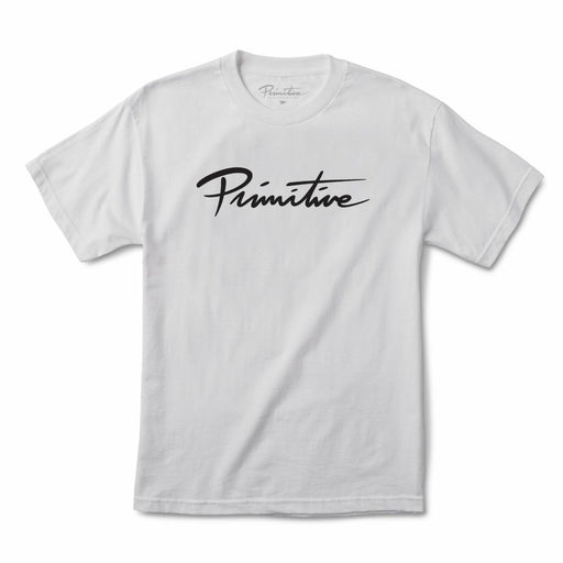 Primitive Nuevo Script Core T-Shirt - White