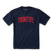 Primitive Collegiate Arch Outline T-Shirt - Navy/Red - INNERCITY DECK SUPPLY