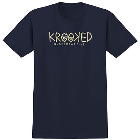 Krooked Krkd Eyes T-Shirt - INNERCITY DECK SUPPLY