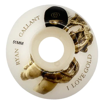 Gold Wheels Ryan Gallant 51mm - INNERCITY DECK SUPPLY