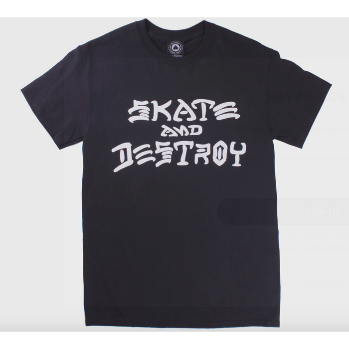 Thrasher Skate & Destroy Tee - INNERCITY DECK SUPPLY