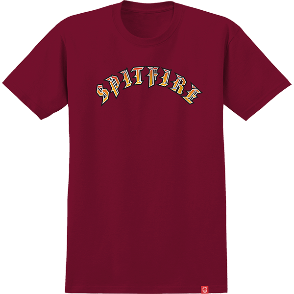 Spitfire Old English Shirt - INNERCITY DECK SUPPLY